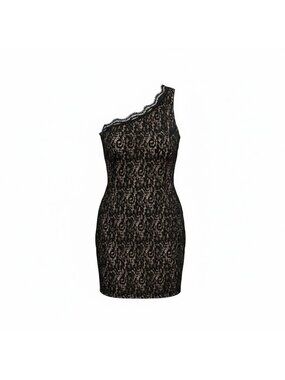 Women’s Nikibiki One Shoulder Lace Party Dress, Size Medium